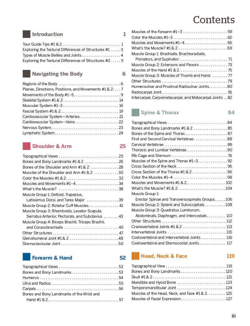 Trail Guide to the Body Student Workbook – 6th Edition
