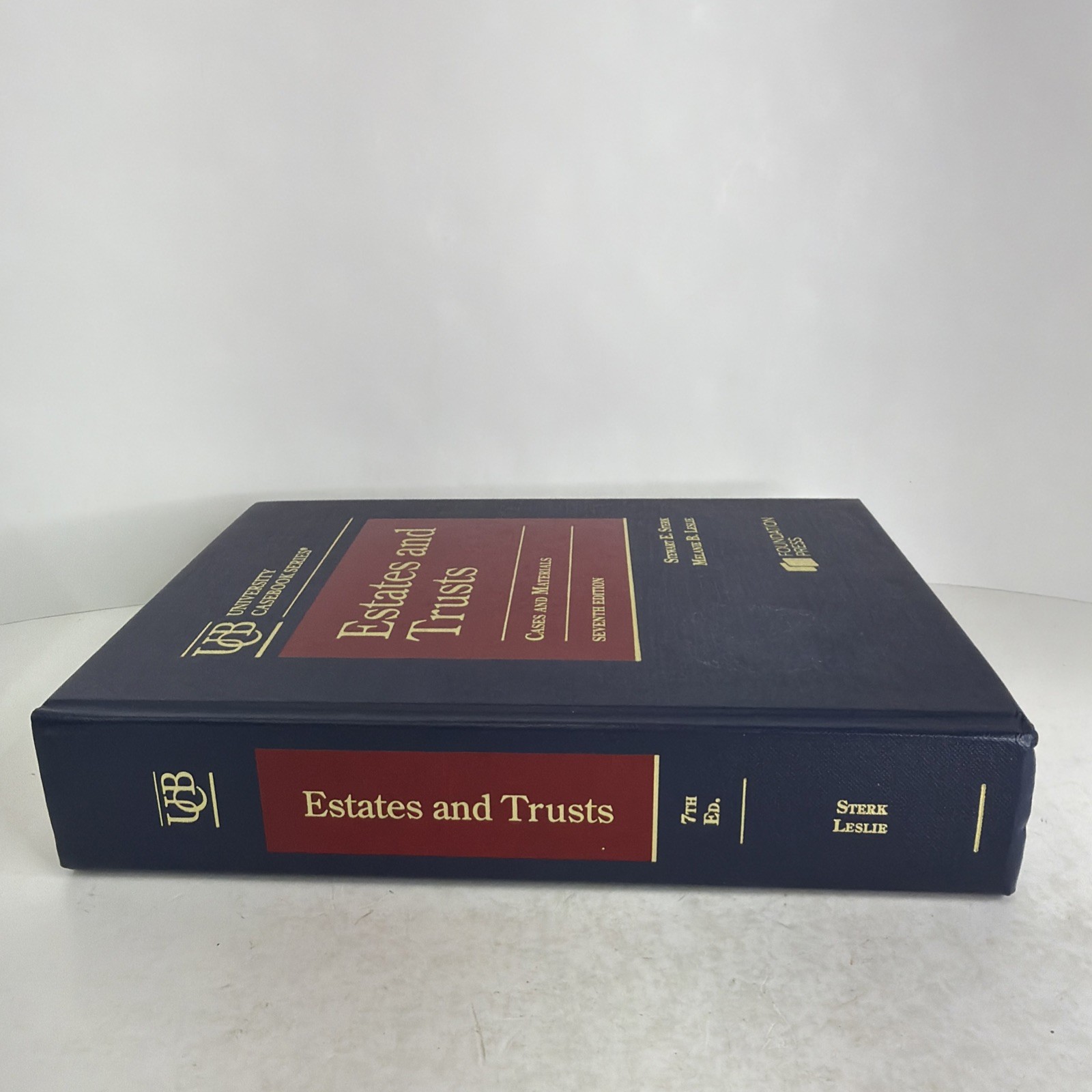UCB Estates and Trusts: Cases and Materials 7th Edition 2024 Hardcover
