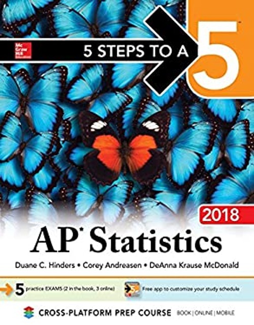 5 Steps to a 5: AP Statistics 2018 Paperback