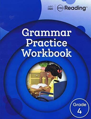 Into Reading Grammar Practice Workbook Grade 4 (Hmh Into Reading K-6 Nat – GOOD