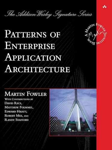 Patterns of Enterprise Application – Hardcover, by Fowler Martin – Very Good