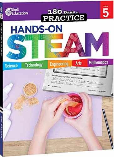 180 Days™: Hands-On STEAM for Grade – Paperback, by Kemp Kristin – Very Good o