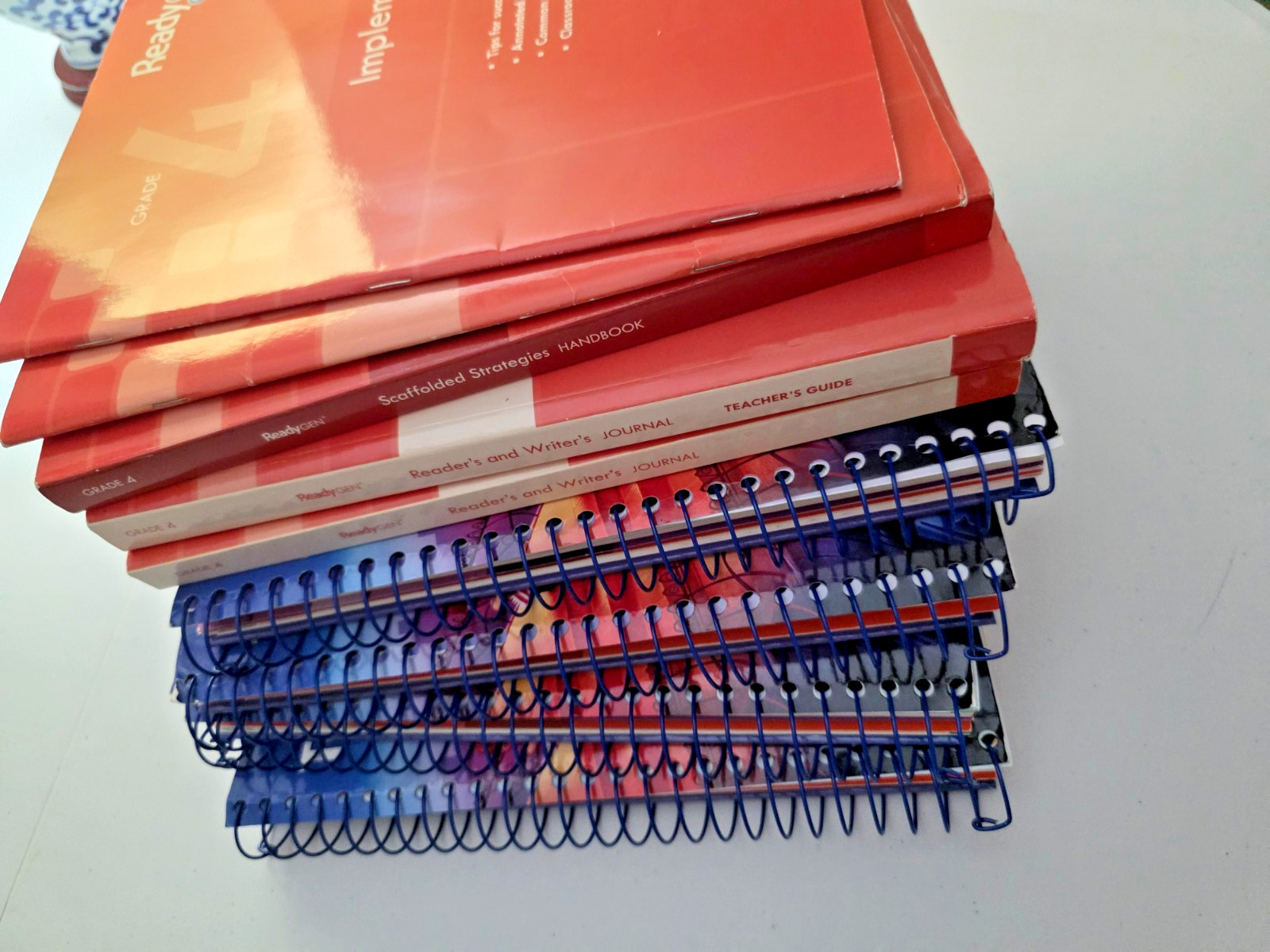 ReadyGen Grade 4 Teacher/Student Lot – Units 1-4 TEs, 4 Journals, Handbooks