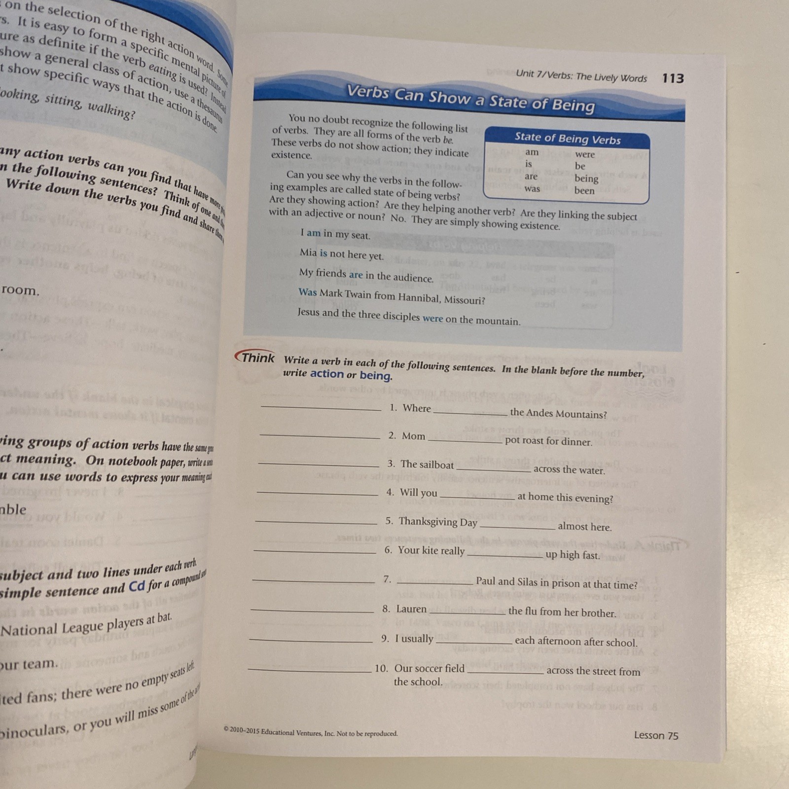 Abeka God’s Gift of Language C 3rd edition Work-Text