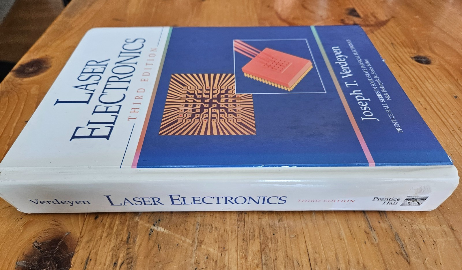 Laser Electronics by Joseph Verdeyen HC, Clean, No page marking/highlighting