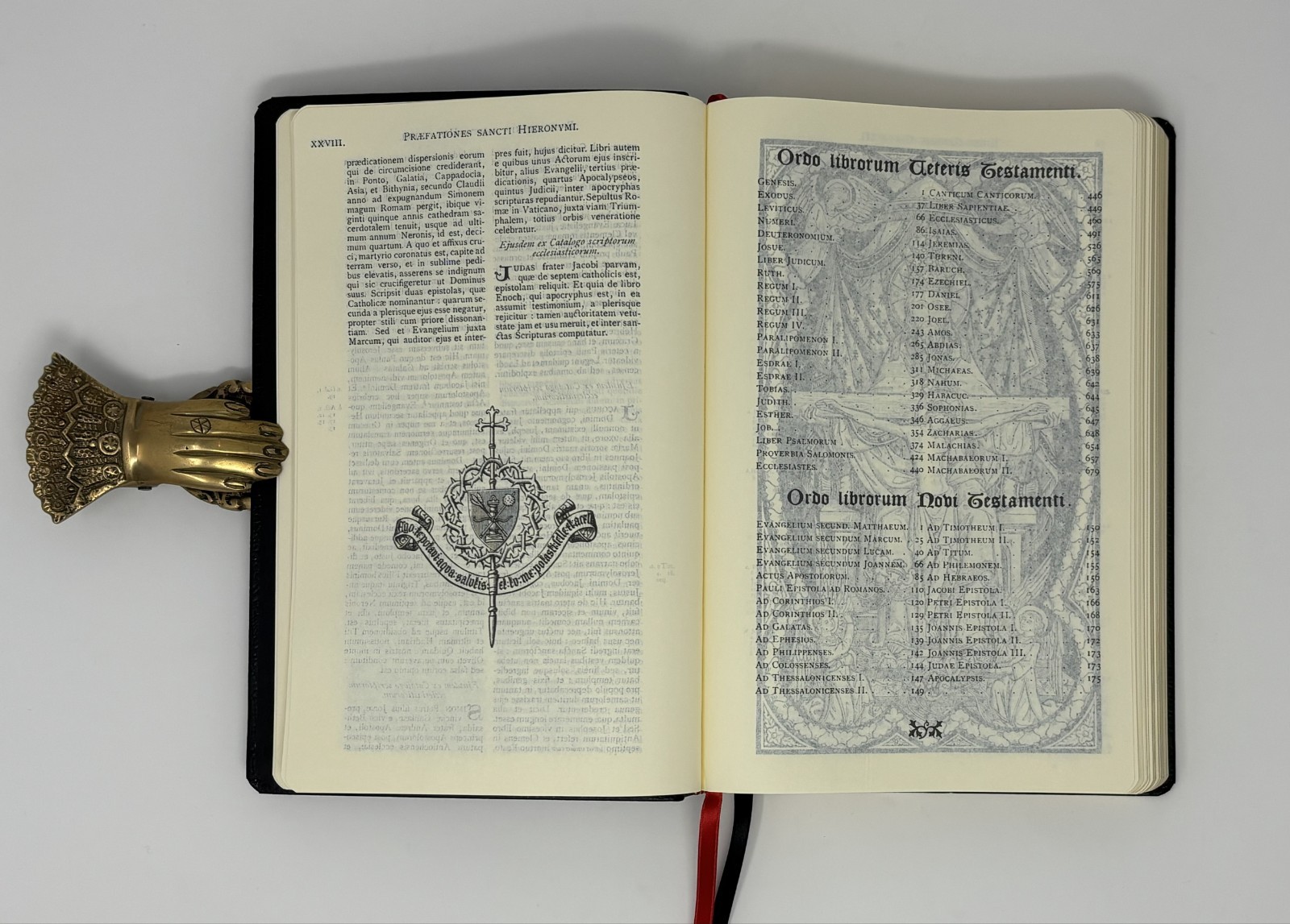 Biblia Sacra Latin Vulgate Clementine Edition Catholic Illustrated Bible Reprint