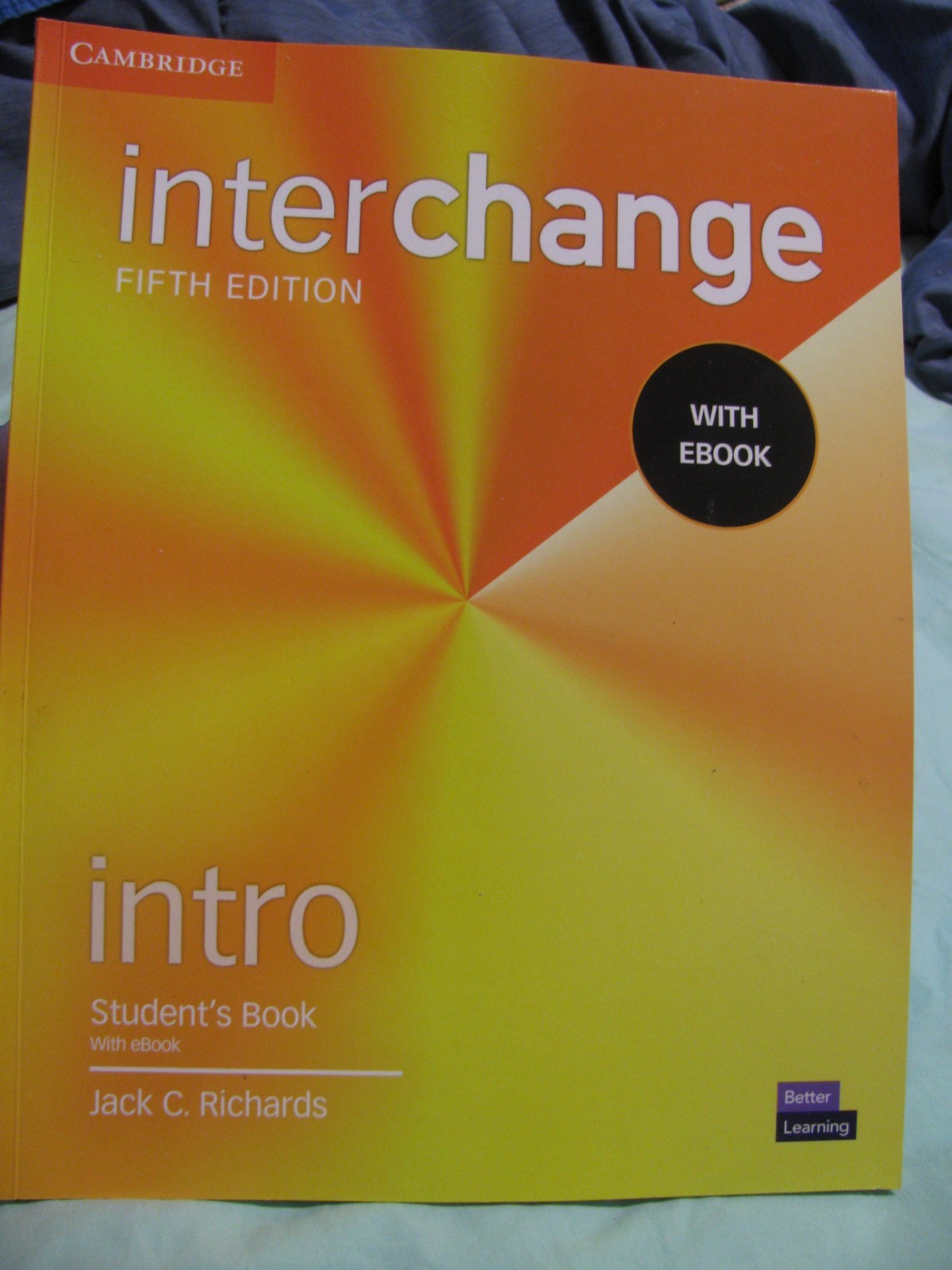Interchange Intro Student’s Book with EBook (2021, Trade Paperback)