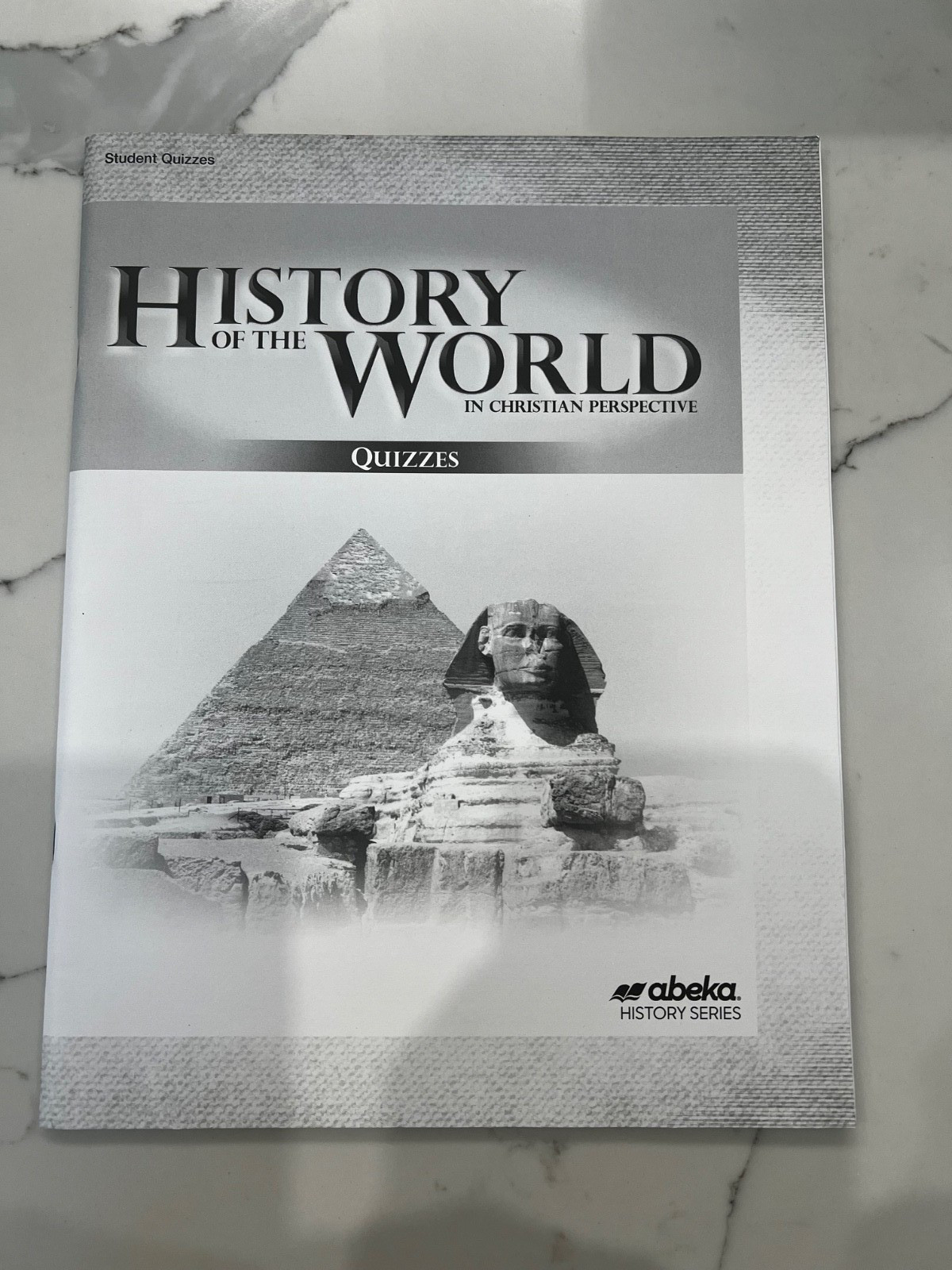 Abeka History of the World in Christian Perspective Student Quizzes New