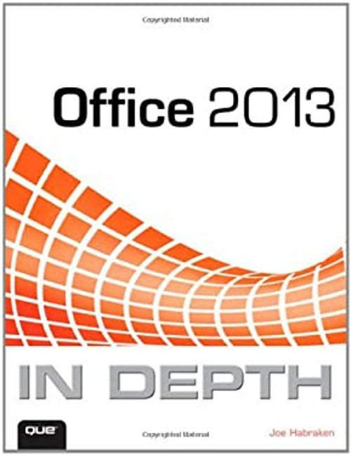 Office 2013 in Depth Paperback Joe Habraken