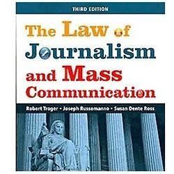The Law of Journalism and Mass Communication – 1608716694, paperback, Trager