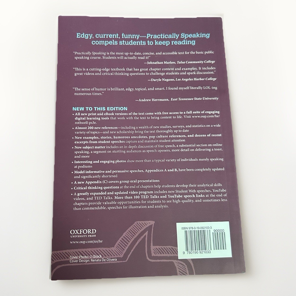 Practically Speaking by J. Dan Rothwell 3rd Edition NEW With Access Code