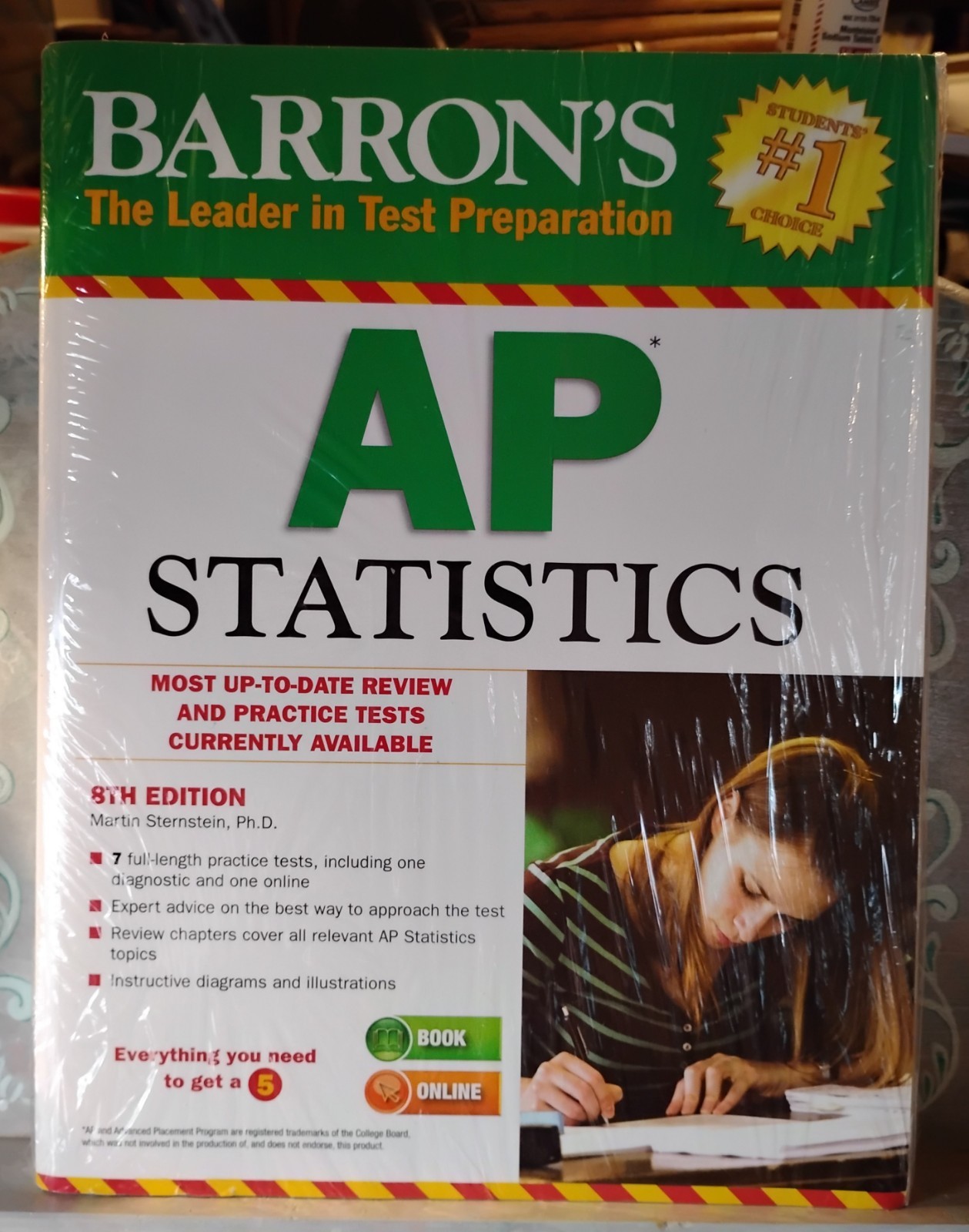 AP Statistics by Martin Sternstein Paperback. NEW
