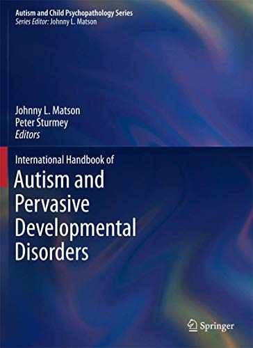 International Handbook of Autism – Hardcover, by Matson Johnny L.; – Acceptable