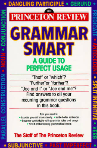 Grammar Smart (The Princeton Review) – Paperback By Goddin, Nell – GOOD