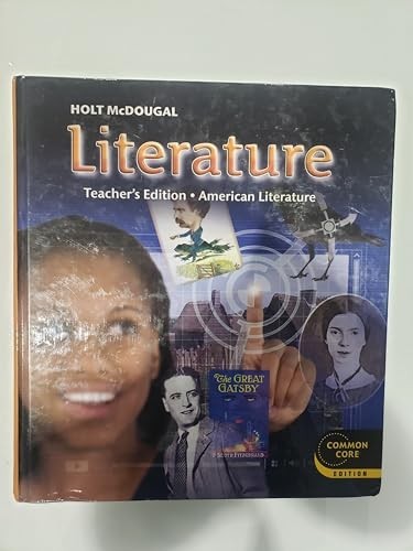 Holt McDougal Common Core Edition American Literature Grade 11
