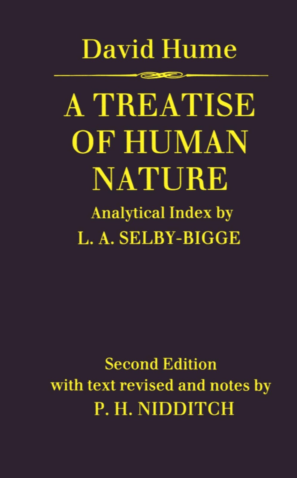 TREATISE OF HUMAN NATURE 2E REVISED NIDDITCH PAPER