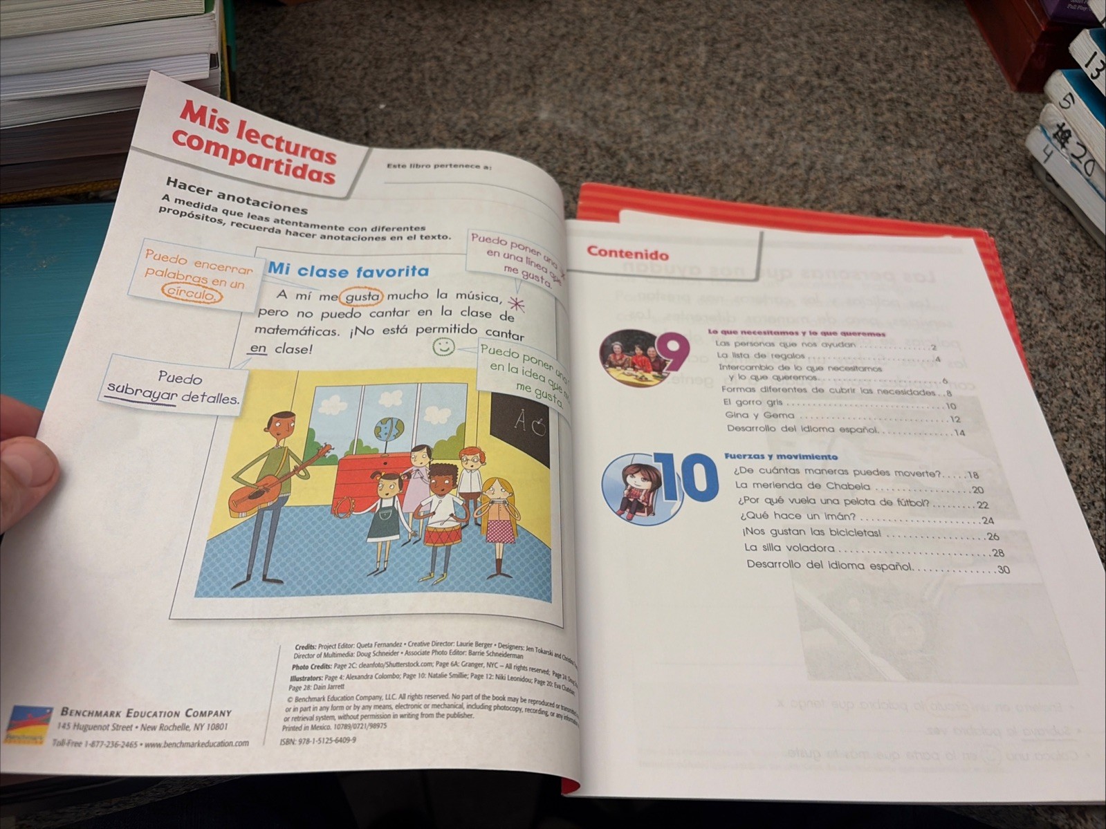 Mis Lecturas Compartidas-Grade K-1/2- by Benchmark Education, (4 In Set)