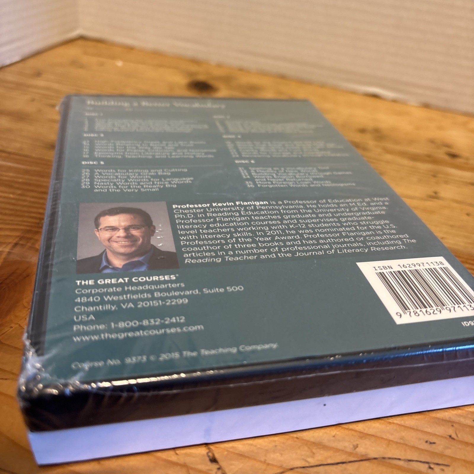 The Great Courses Building a Better Vocabulary DVD & Guidebook Set SEALED (a49