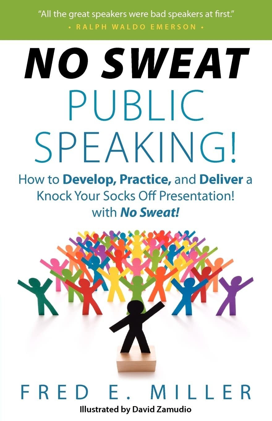No Sweat Public Speaking! by Fred Miller – Brand New