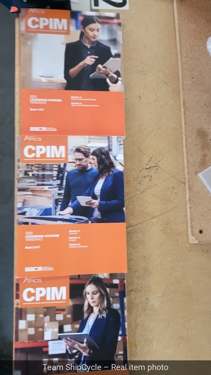 Brand 2025 Apics CPIM Learning System Version 82 Includes Online Access G1N
