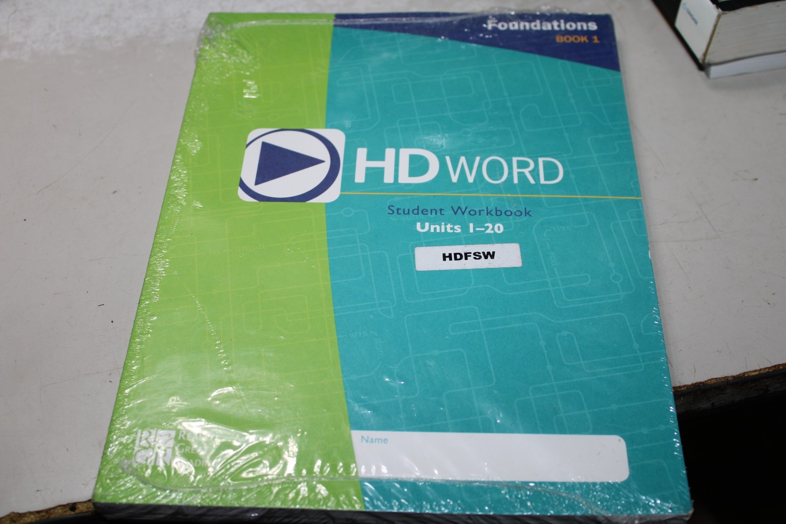 Really Great Reading HD Word Student Workbook Set Foundations Gr 5 – 8 HDFSW