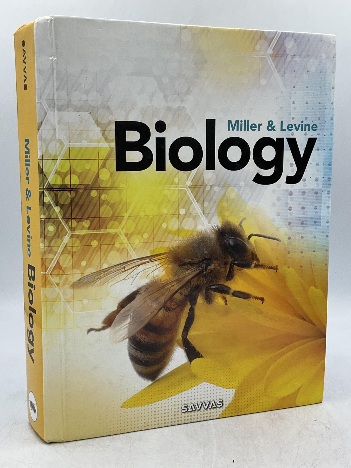 Biology Miller & Levine 2019 Hardcover Savvas Illustrated Yellow Cover