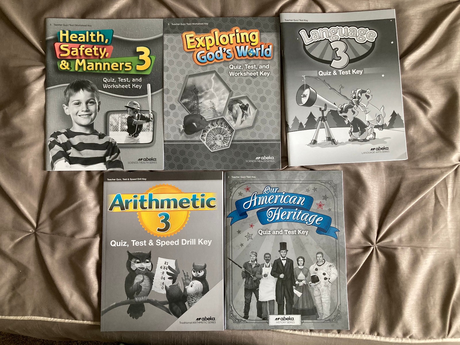 *BUNDLE* Abeka 3rd Grade Teacher Answer Keys
