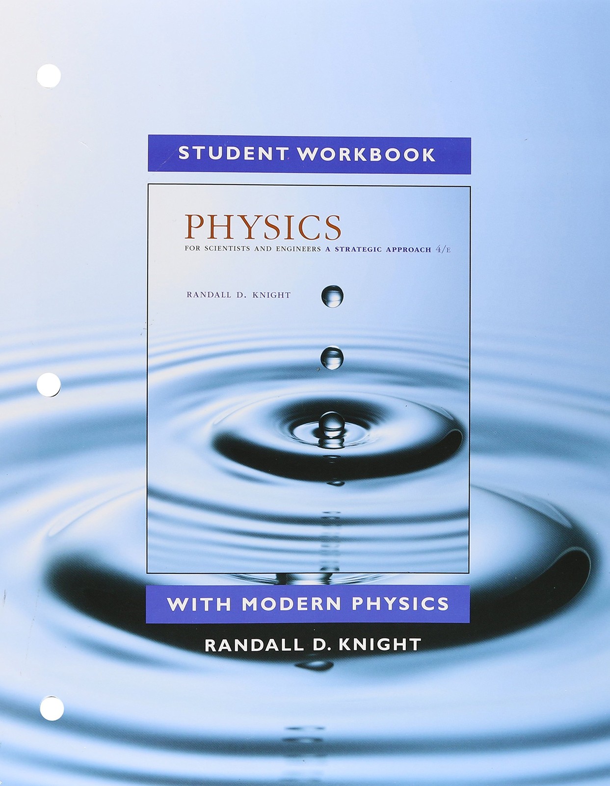 Student Workbook for Physics for Scientists and Engineers: A Strategic Appro…