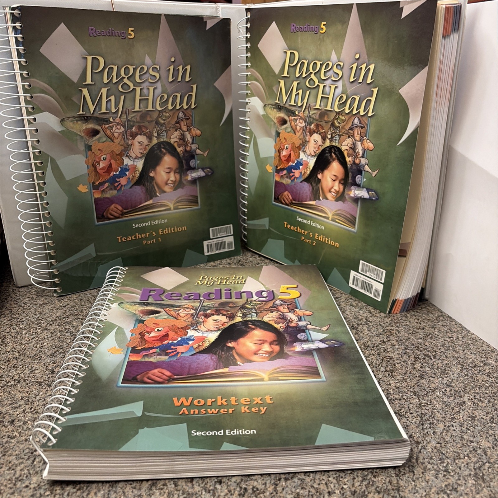 BJU Reading 5 Pages In My Head, 2nd Ed. (set of 3)