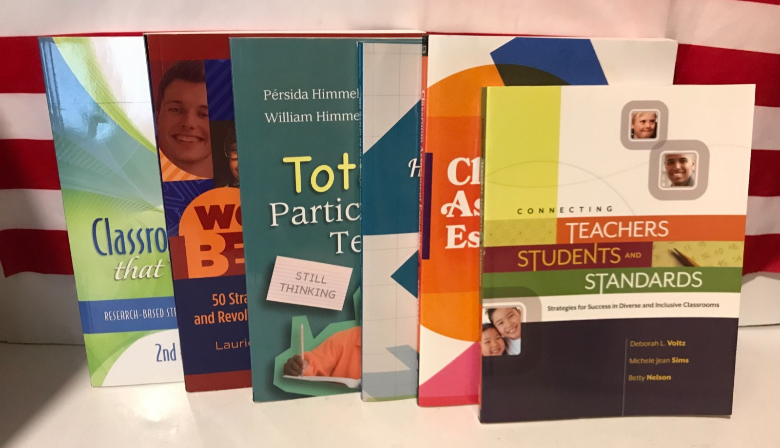 Mixed Lot of SIX (6) Teacher/Student/Classroom Books