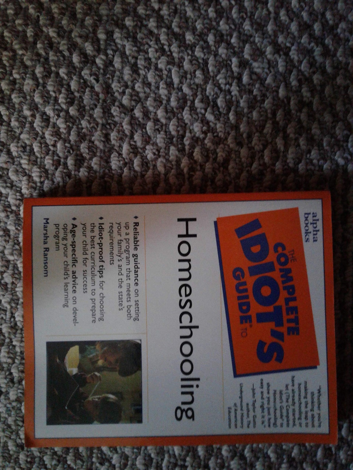 Complete Idiot’s Guide to Homeschooling
