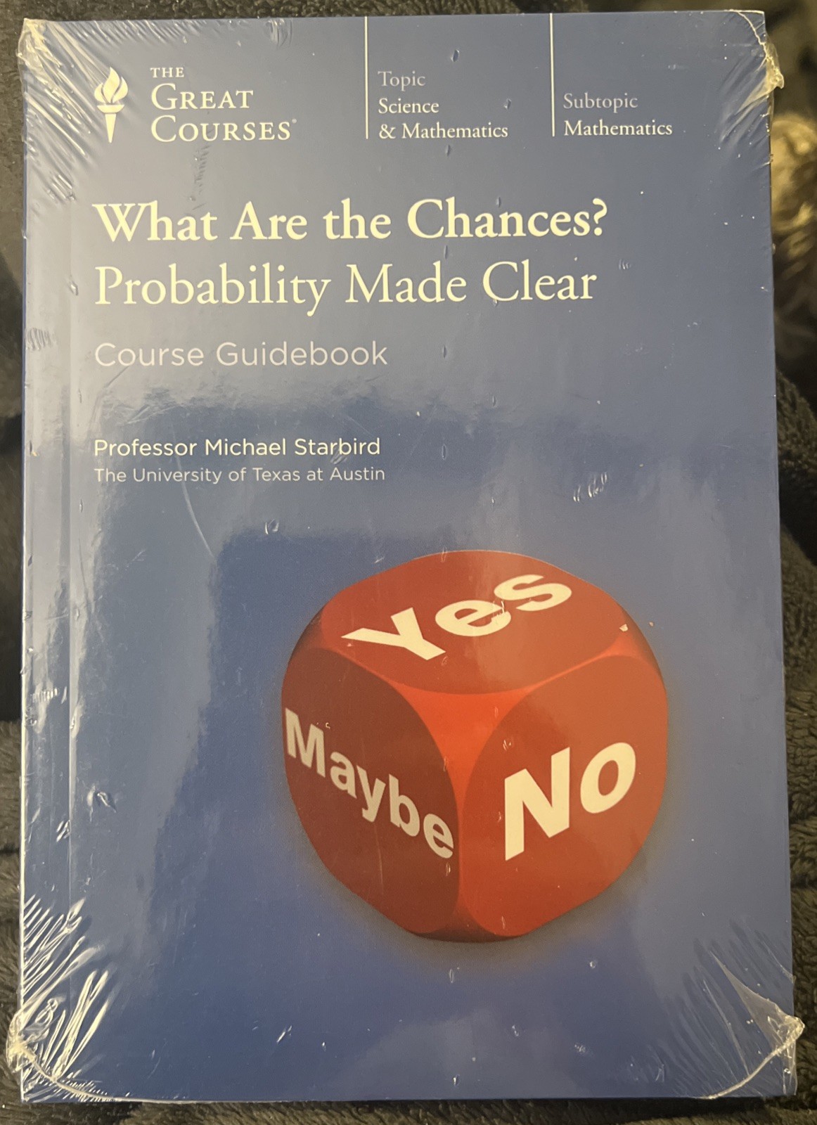 ‘What Are the Chances? Probability Made Clear’ Michael Starbird (DVD NEW SEALED)