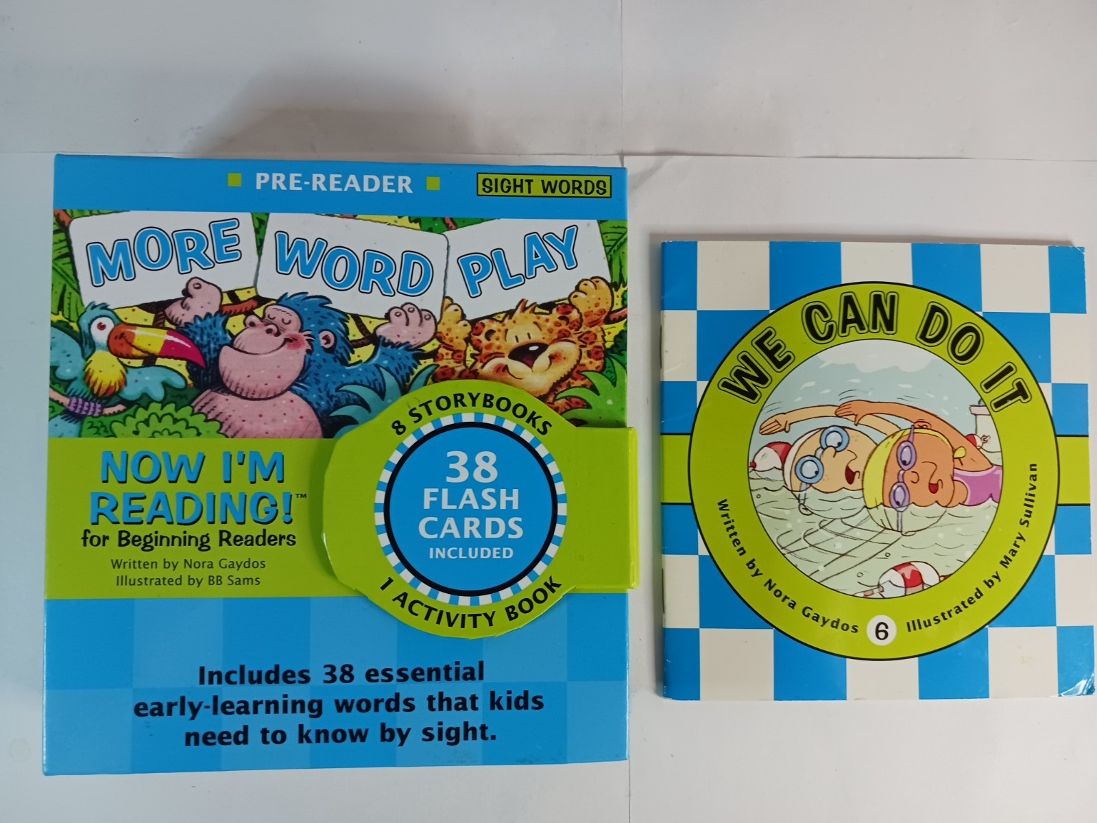 Now I’m Reading! Pre-Reader: MORE WORD PLAY Nora Gaydos 2016 + Extra Book