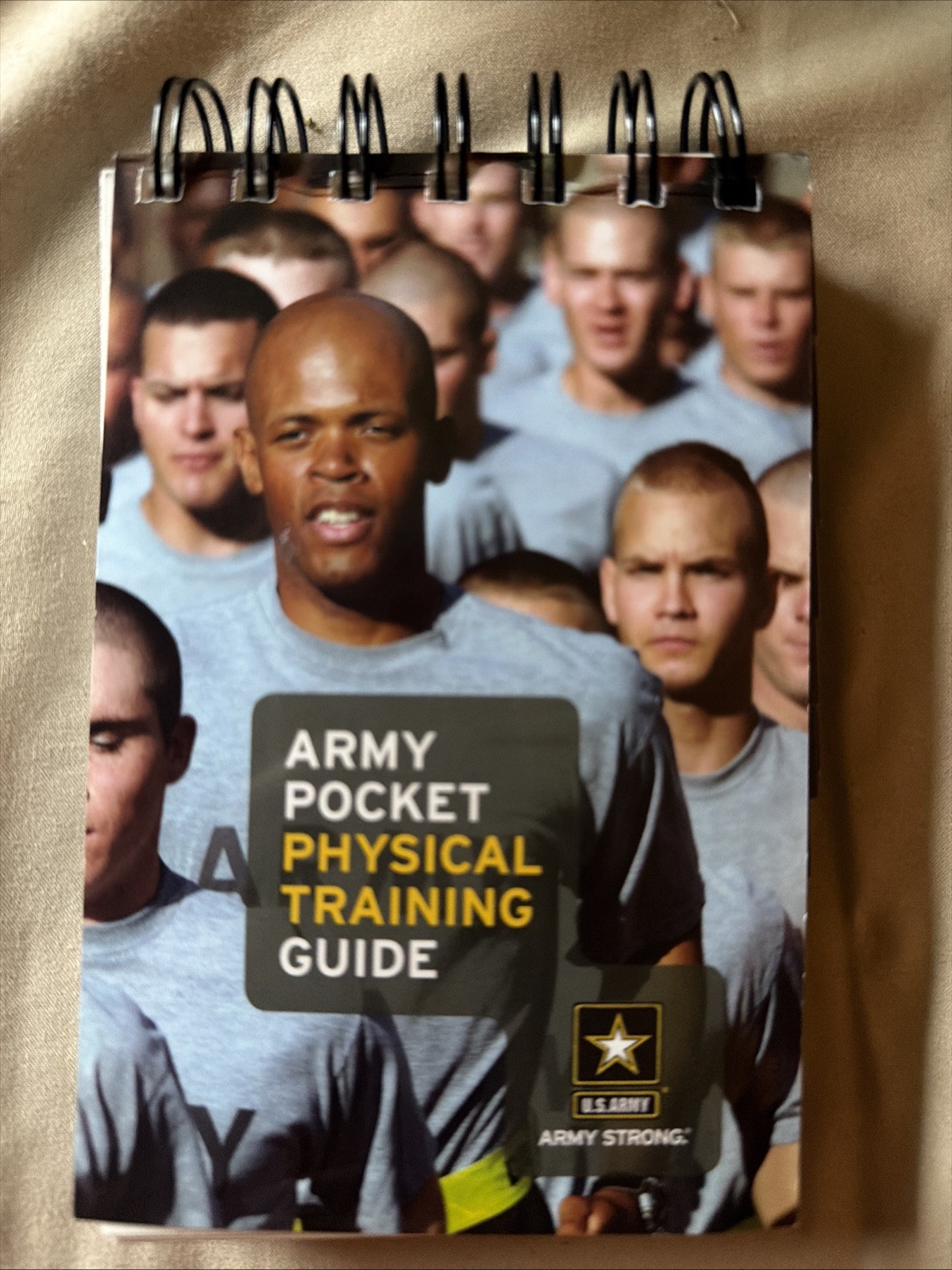 US Army Pocket Physical Training Guide Ring Bound Exercise Health