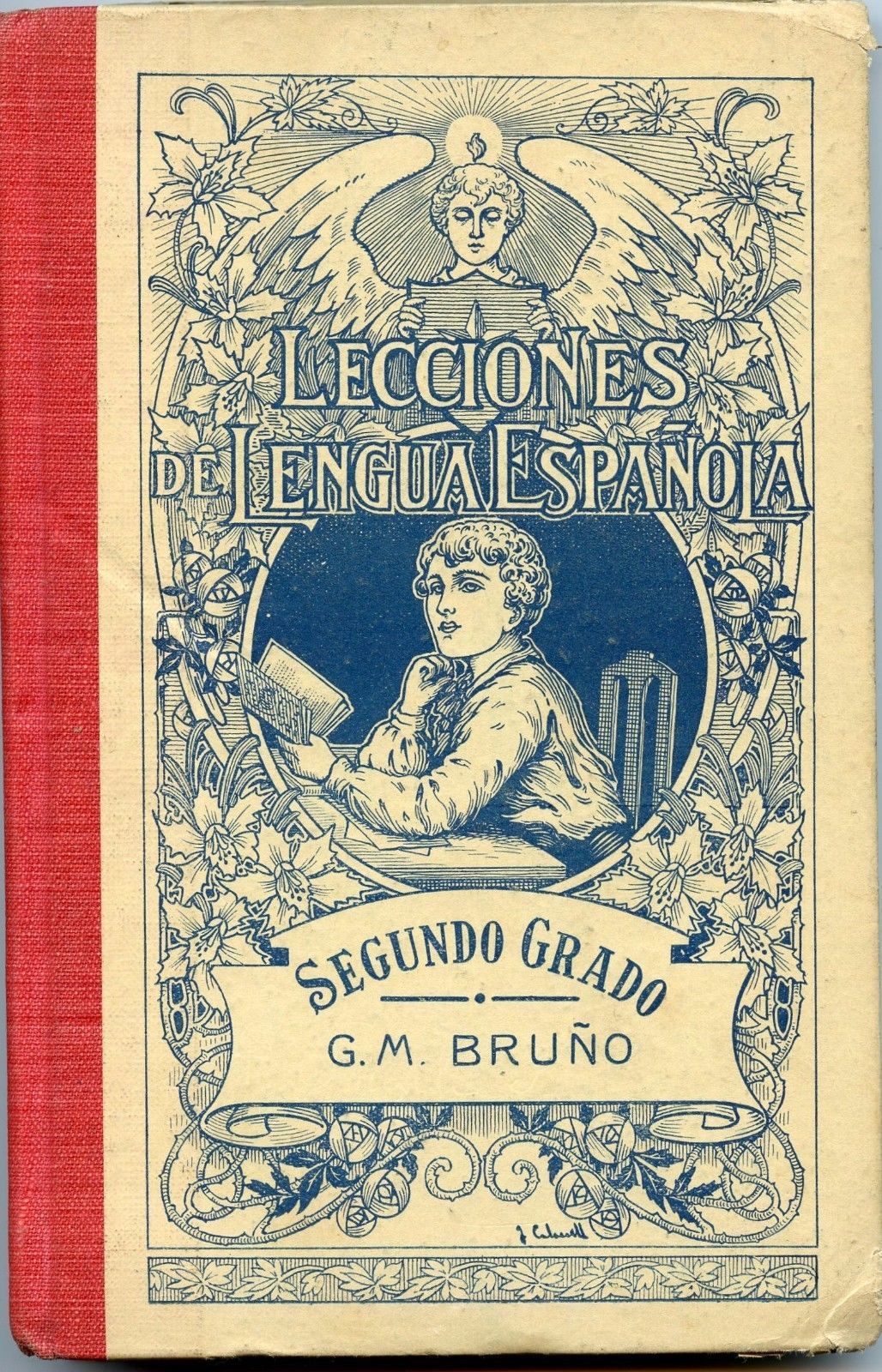 LENGUA ESPAÑOLA SEGUN Vintage School Book Libro Texto Colegio 195?, 272 Pages VG
