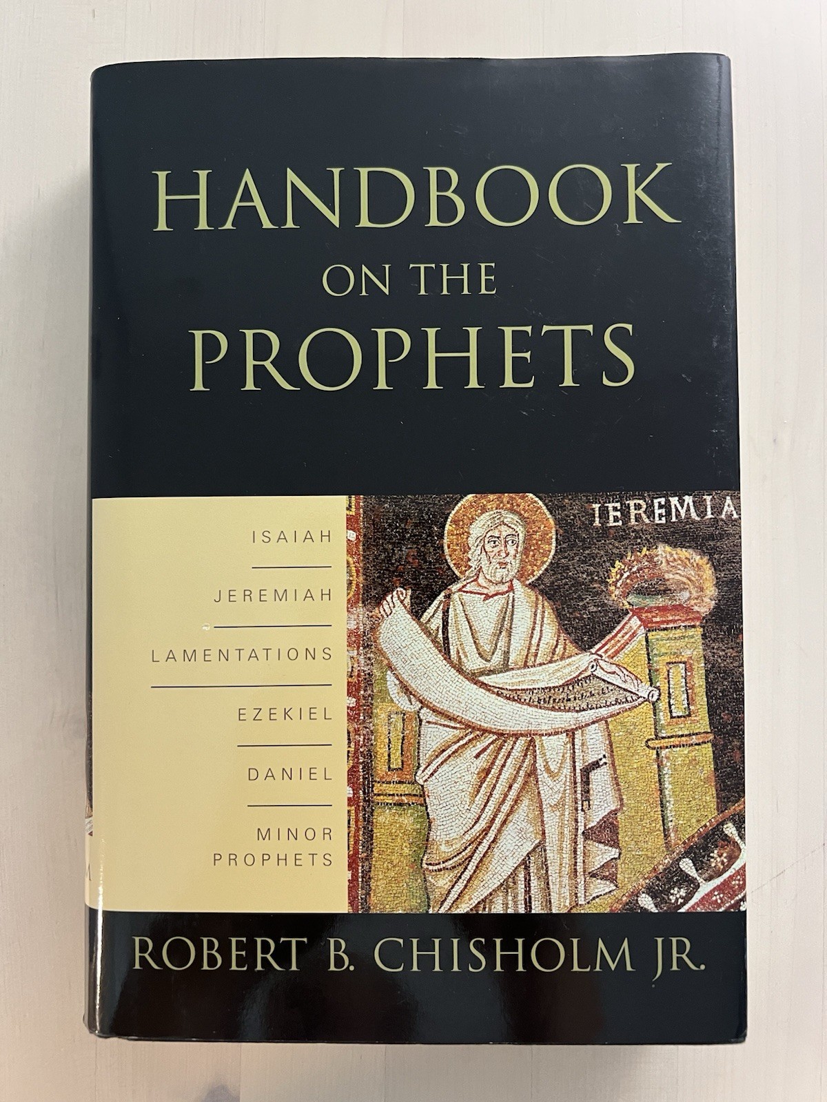 Handbook On The Prophets Chisholm Jr.