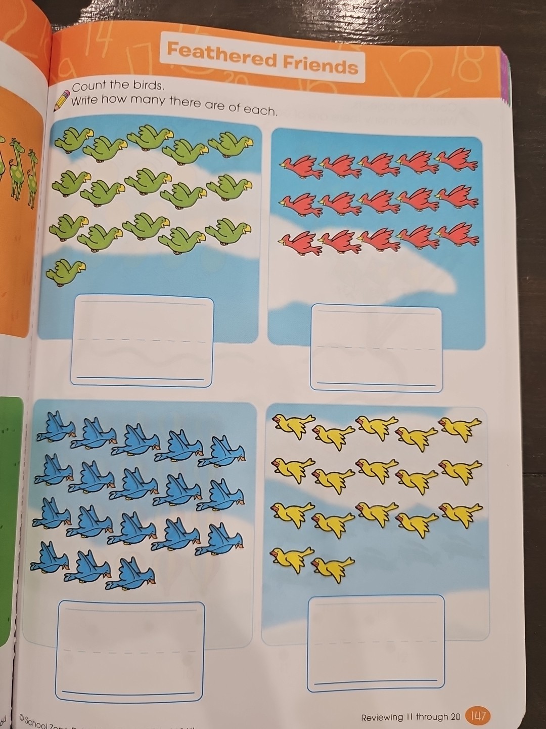 School Zone Big Math K-1 Workbook: 320 Pages, Kindergarten, 1St Grade, Numbers,