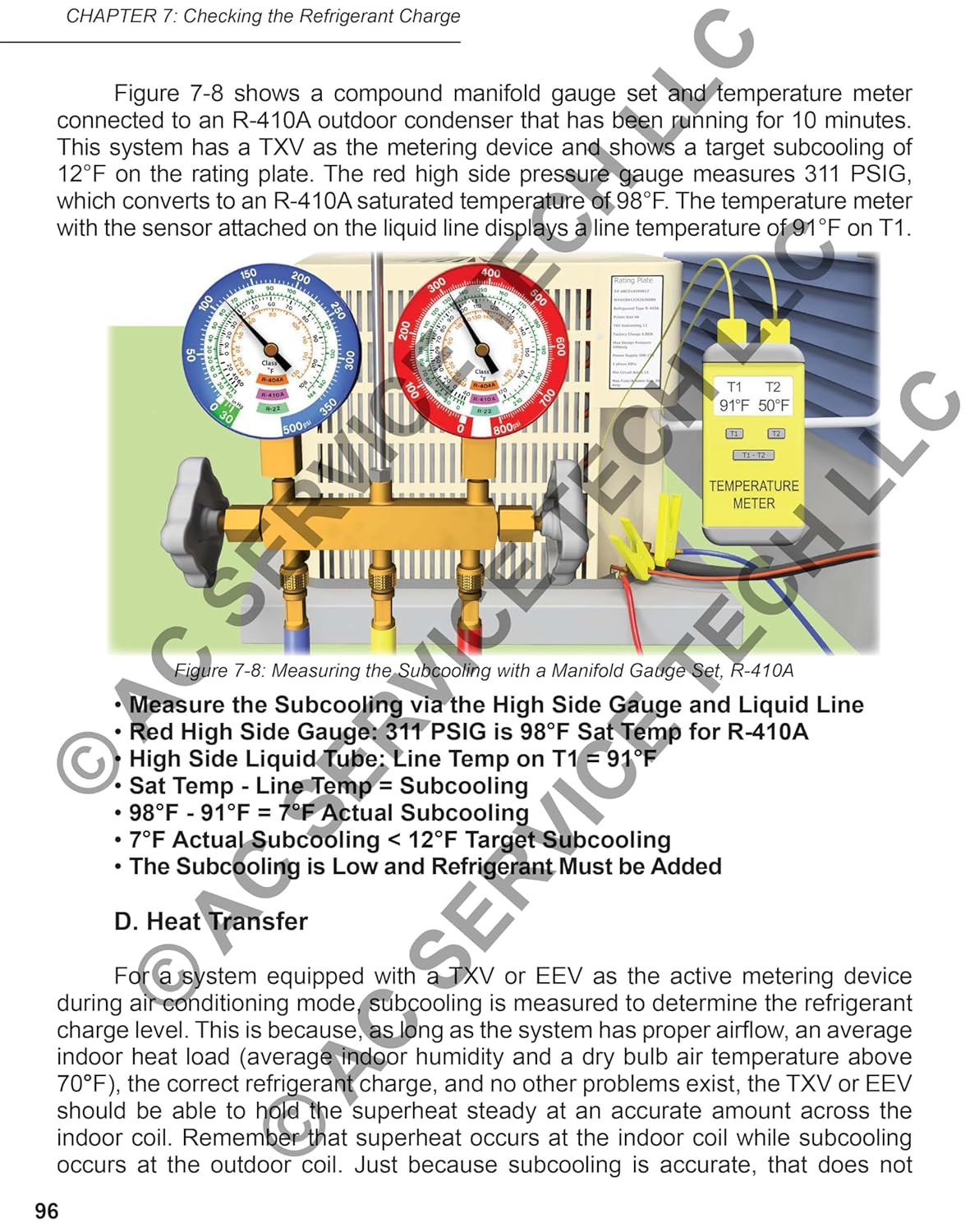 Refrigerant Charging and Service Procedures for Air Conditioning 2Nd Edition