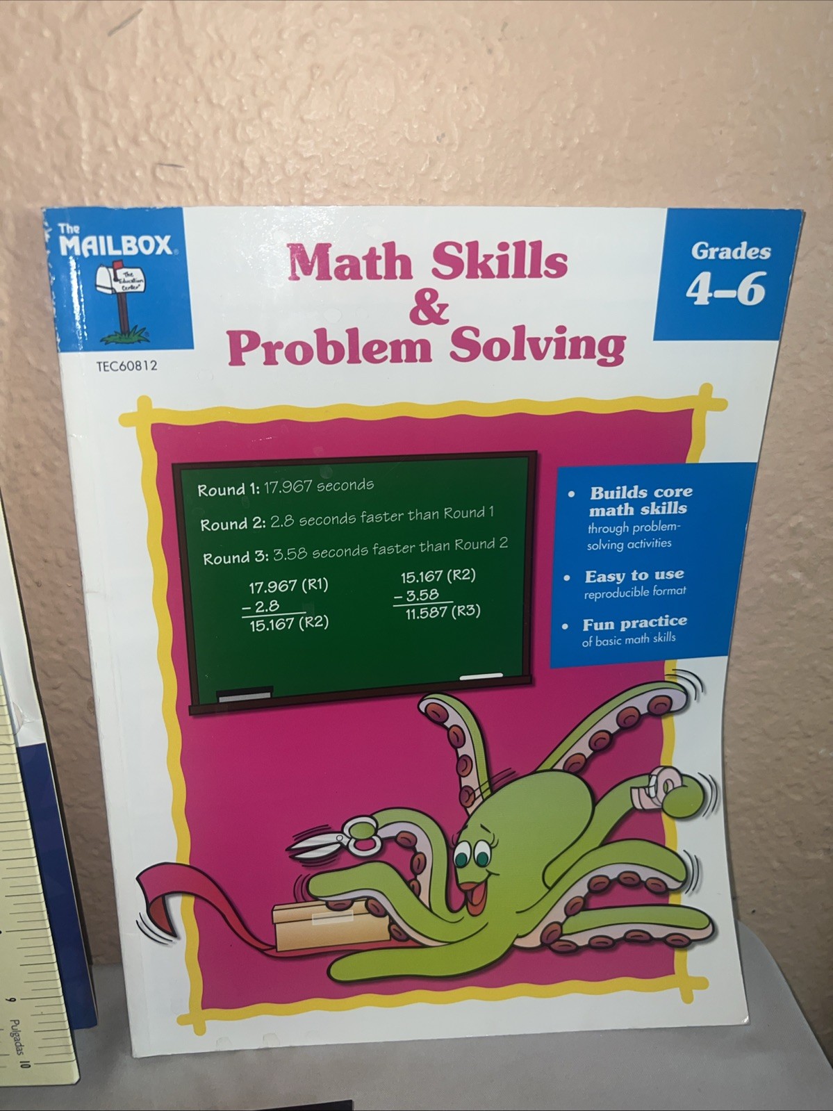 Lot Of 3 Math Booklets And Math Problems For Children – 4th Grade + – VERY GOOD