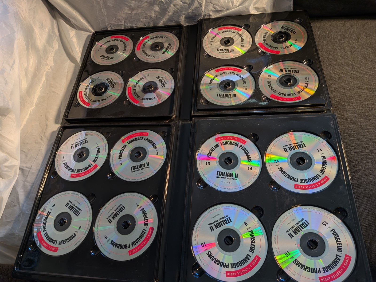 Italian II & III: Pimsleur Comprehensive Language Programs CD Set. Complete. VGC