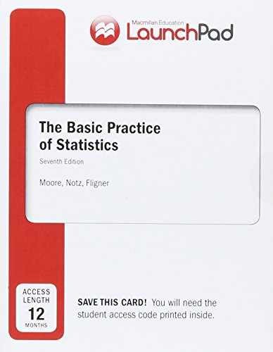 Launchpad for Moore’s the – Printed Access Code, by Moore David S. – Very Good p