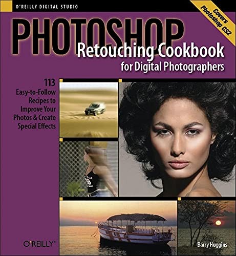 Photoshop Retouching Cookbook – VERY GOOD