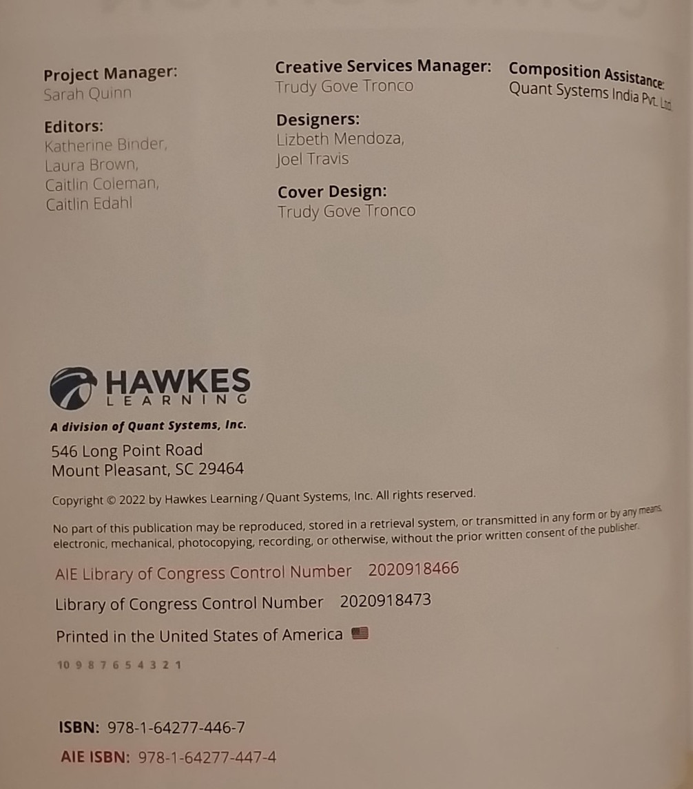 Hawkes English Composition 2nd Ed. ANNOTATED INSTRUCTORS GUIDE-2022-Very Good