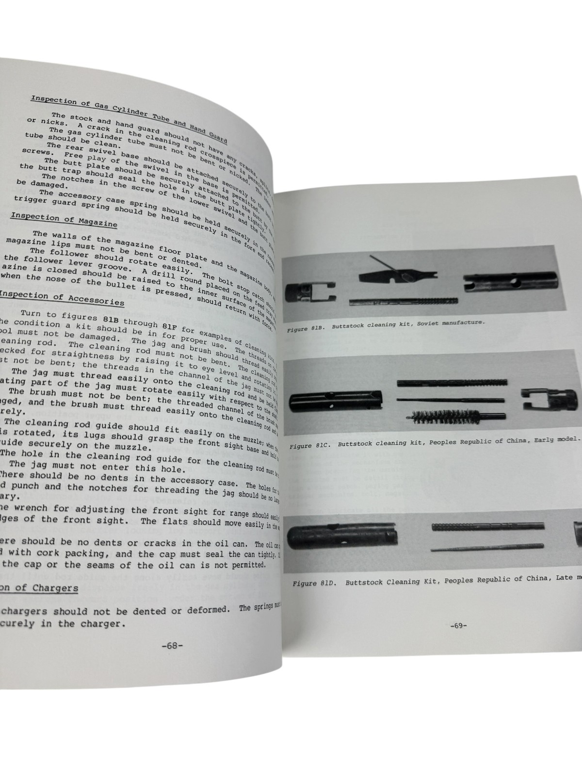 Simonov SKS-45 Type Carbines Manual Buyer’s Guide Color Drawings Combat Photos