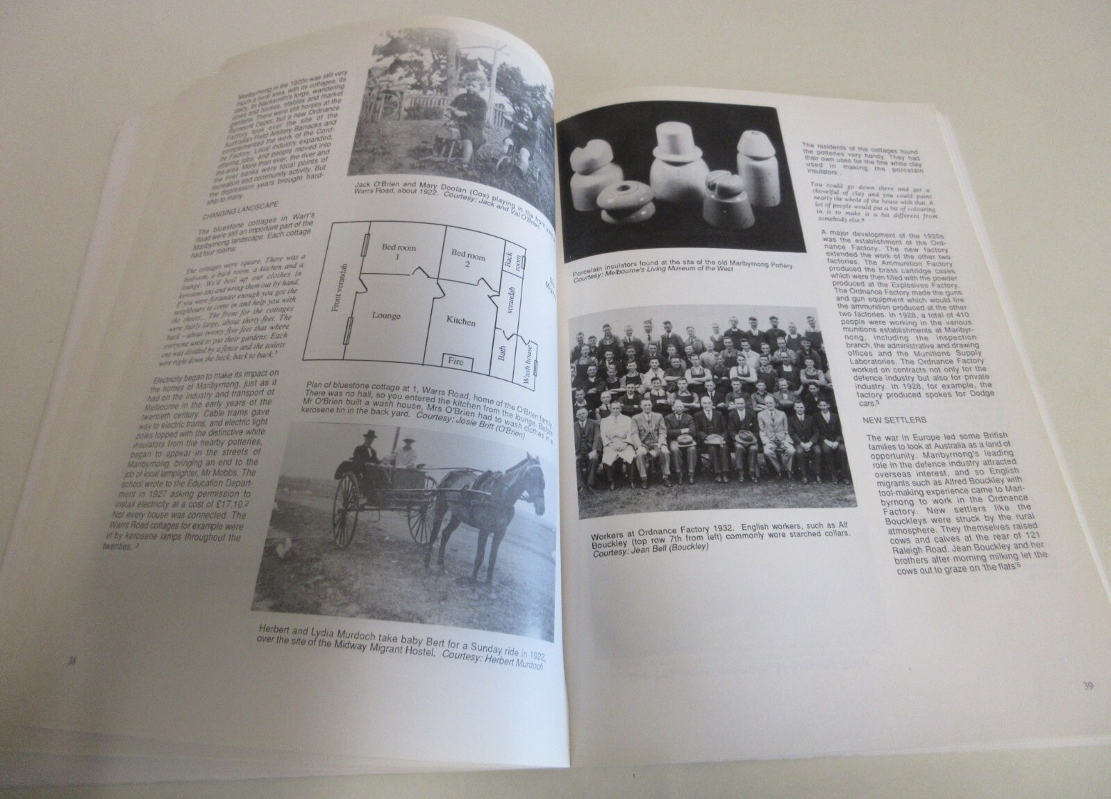 Maribyrnong: Action in Tranquillity – Olwen Ford & Pamela Lewis – 88 Pages, 1989