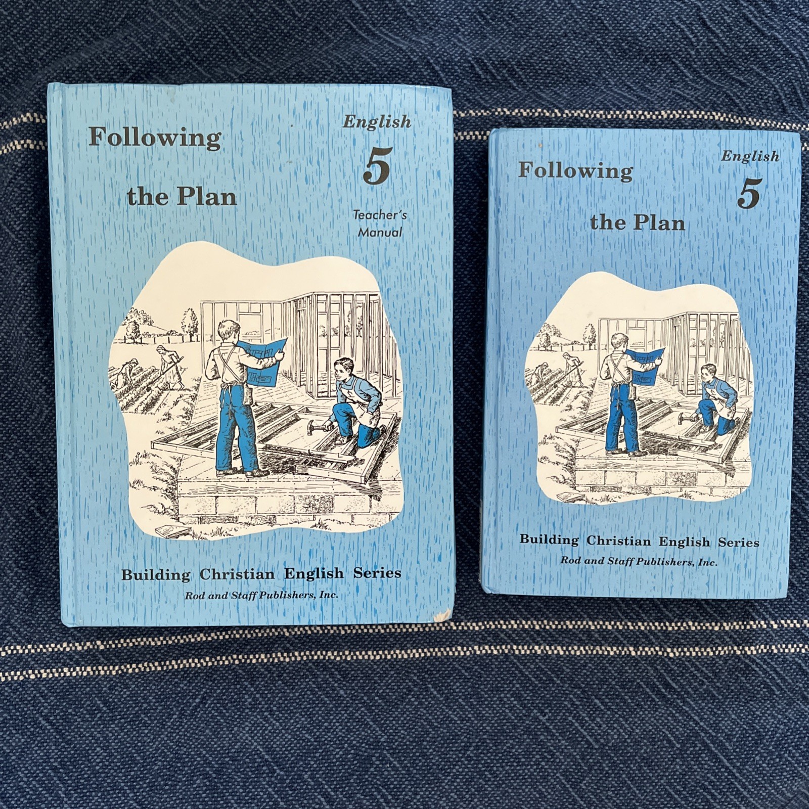 Building Christian English ~ Following the Plan English 5 Set ~ Rod and Staff