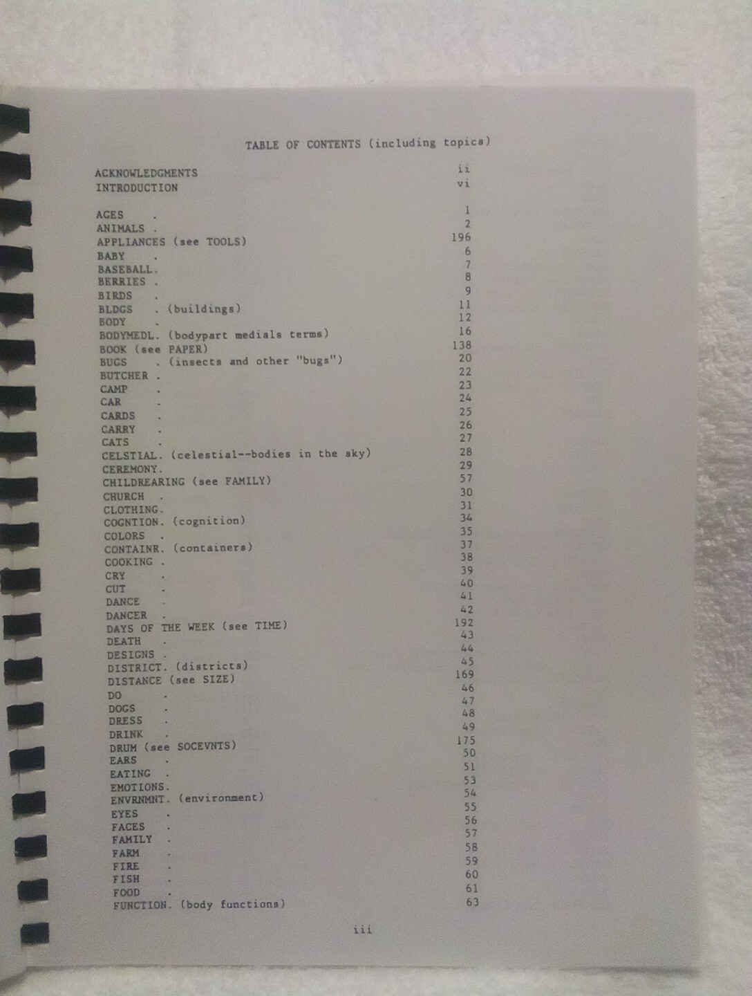 Cheyenne Topical Dictionary Josephine Glenmore Wayne Leman Spiral Bound PB Book