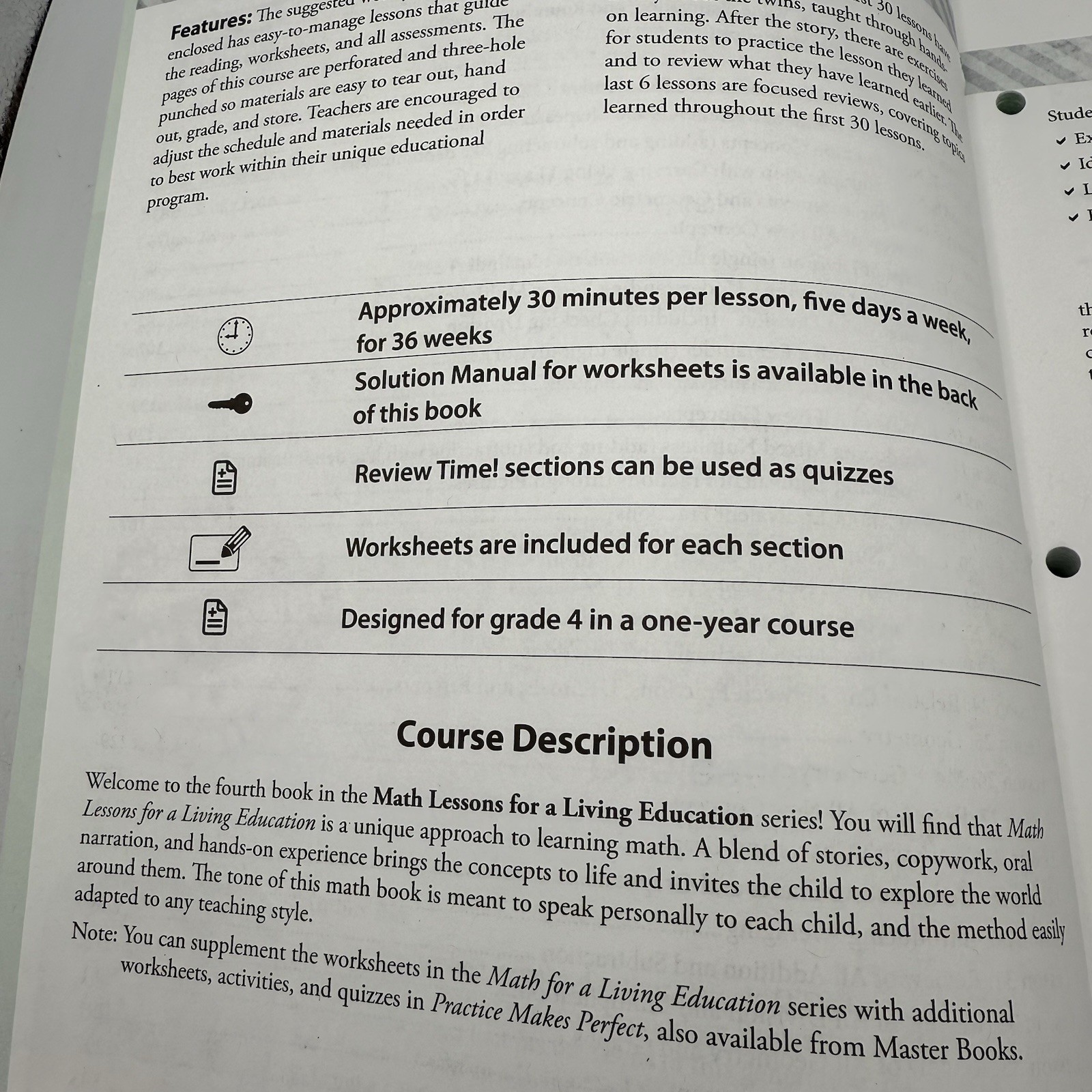 Math Level 4 Revised Ed. Master Books Curriculum 4TH GRADE Home School Education