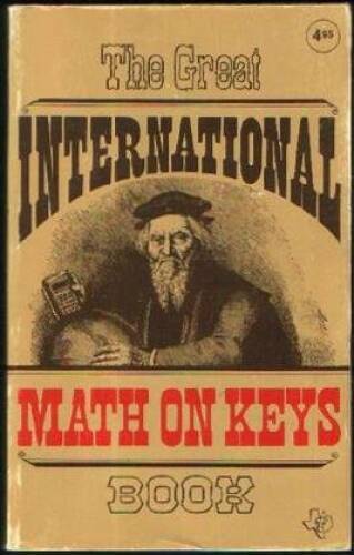 Great International Math On Keys Book – Paperback By Instruments, Texas – GOOD