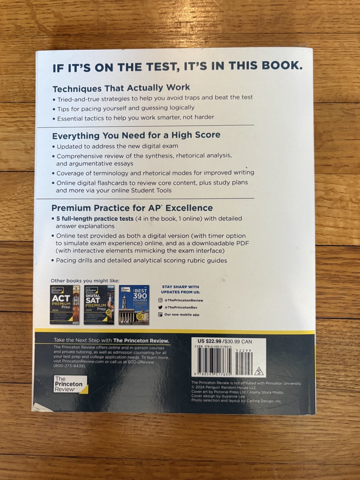 The Princeton Review, AP English Literature & Composition PREMIUM Prep, 25th Ed.